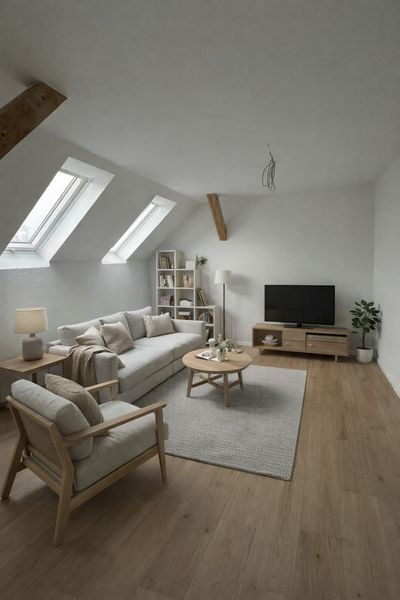 Wohnen mit Charakter: 3,5-Zimmer-Dachgeschosswohnung in Pattensen